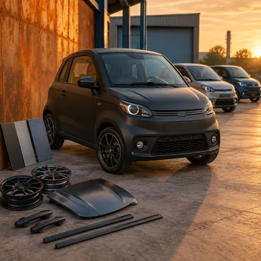 Élégance d’un véhicule noir mat pour la location sans permis : modèles, peintures et finitions à connaître