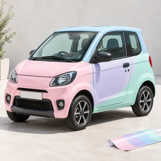 Vinyle sur voiture sans permis : comment transformer légalement un petit véhicule de location