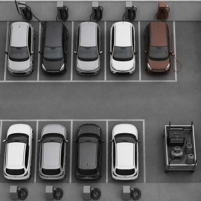 Supervision des bornes de recharge pour véhicules de location sans permis : carburant, entretien et gestion électrique maîtrisée