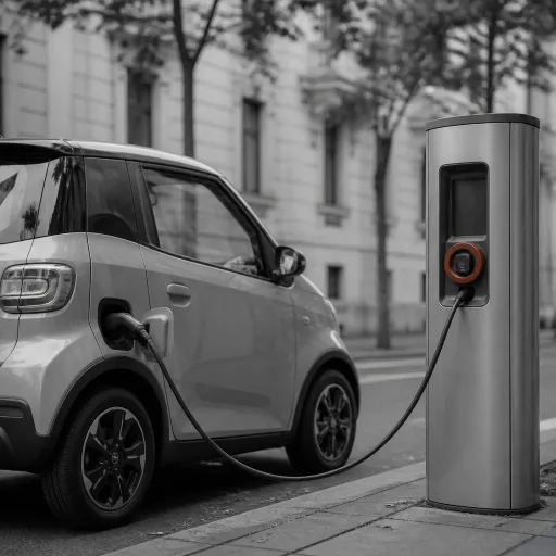 Comment utiliser une borne de recharge avec paiement par carte bancaire en location de voiture sans permis